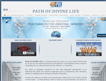 Tablet Screenshot of pathofdivinelife.org